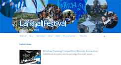 Desktop Screenshot of larkhall-festival.org.uk